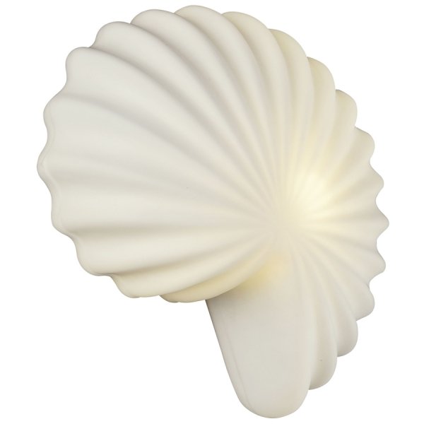 Потолочный светильник Shell Top Lamp Белый Потолочный светильник Shell Top Lamp Белый в Орле | Loft Concept