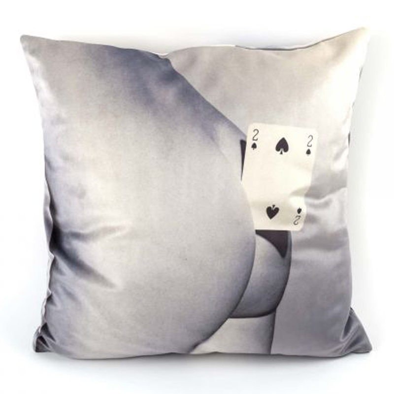Подушка Seletti Cushion Two of spades Мульти Подушка Seletti Cushion Two of spades Мульти в Орле | Loft Concept