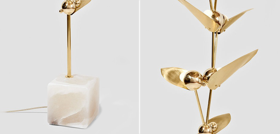 Торшер LAVRA Floor Lamp Gold Торшер LAVRA Floor Lamp Gold - Loft-Concept в Орле