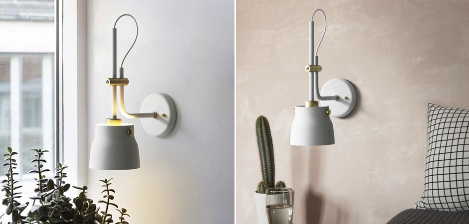 Бра RAM PLASENCIA Wall Lamp white Бра RAM PLASENCIA Wall Lamp white - Loft-Concept в Орле