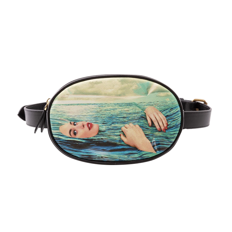 Поясная сумка Seletti Seagirl Черный Голубой Поясная сумка Seletti Seagirl Черный Голубой в Орле | Loft Concept
