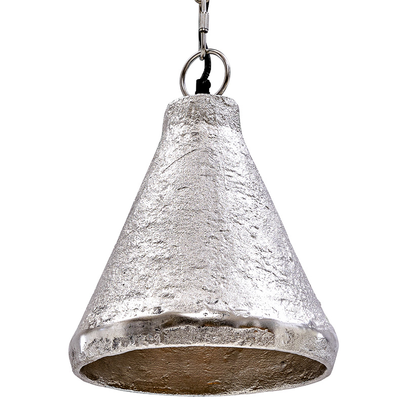 Подвесной светильник Rough Silver Pendant Серебряный Подвесной светильник Rough Silver Pendant Серебряный в Орле | Loft Concept
