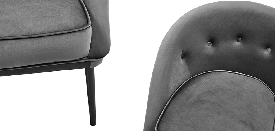 Кресло Gwyn Chair Gray Кресло Gwyn Chair Gray - Loft-Concept в Орле