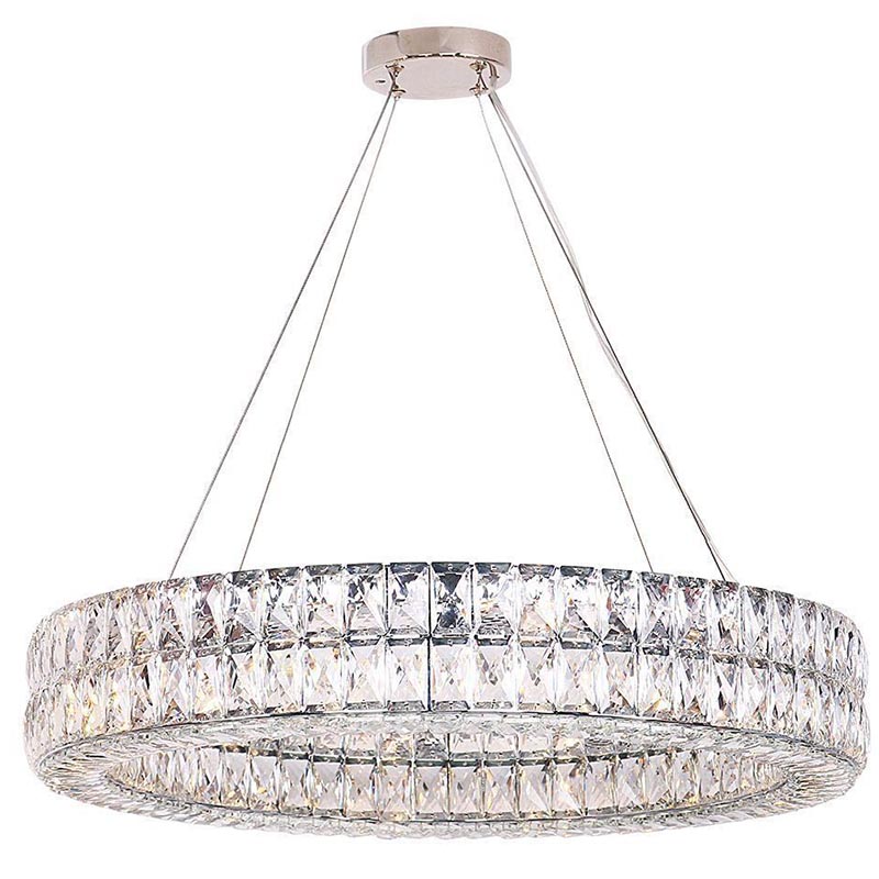 Люстра Crystal Regena Chrome Chandelier 10 Хром Прозрачный (Transparent) в Орле | Loft Concept 