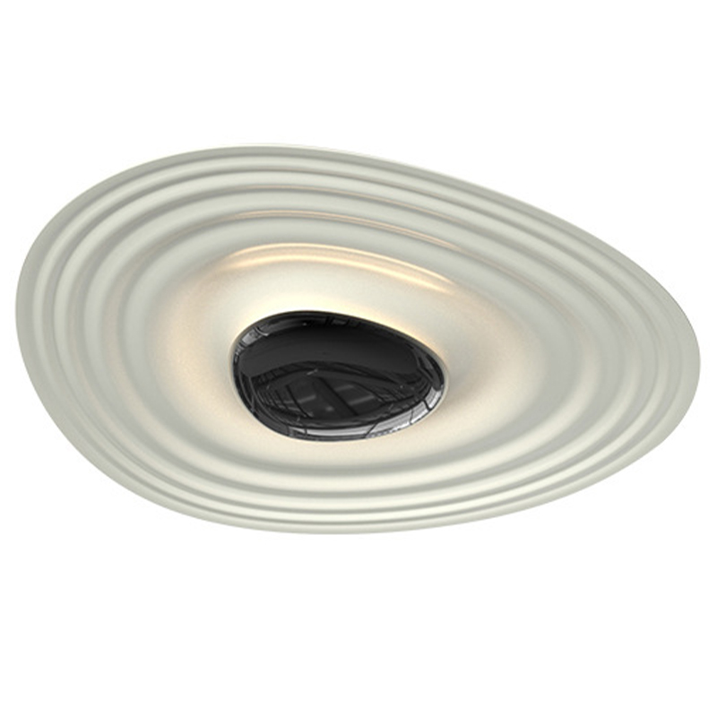 Потолочный светильник Aceline Light 1 плафон Белый Черный Потолочный светильник Aceline Light 1 плафон Белый Черный в Орле | Loft Concept