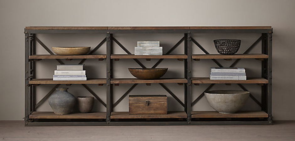 Стеллаж Restoration Hardware French Library Стеллаж Restoration Hardware French Library - Loft-Concept в Орле