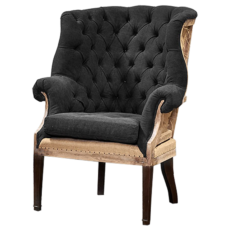 Кресло Gamilton Armchair Graphite Графитовый Коричневый Кресло Gamilton Armchair Graphite Графитовый Коричневый в Орле | Loft Concept