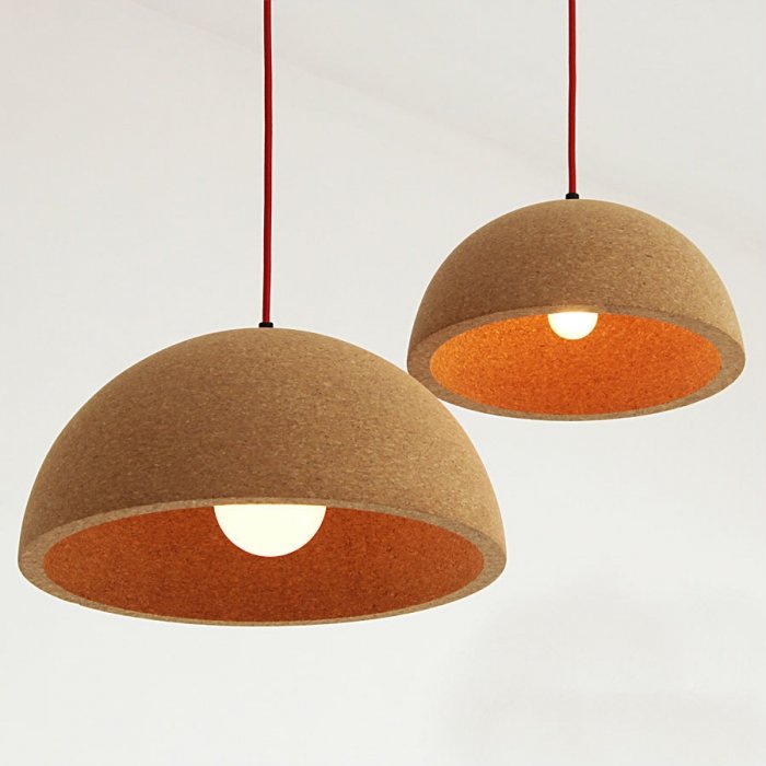 Подвесной светильник Cork Semisphere Пробка Подвесной светильник Cork Semisphere Пробка в Орле | Loft Concept