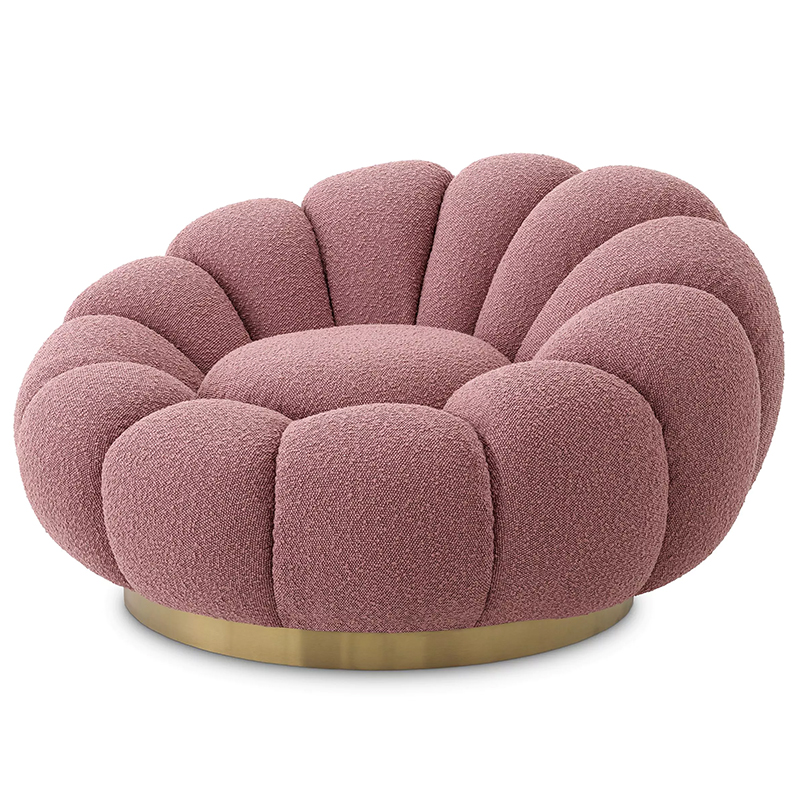 Кресло Eichholtz Swivel Chair Mello Rose Дымчатая Роза Латунь Кресло Eichholtz Swivel Chair Mello Rose Дымчатая Роза Латунь в Орле | Loft Concept