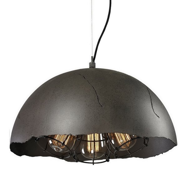 Подвесной светильник Uneven Edge Loft Pendant lamp 3 Графит Подвесной светильник Uneven Edge Loft Pendant lamp 3 Графит в Орле | Loft Concept