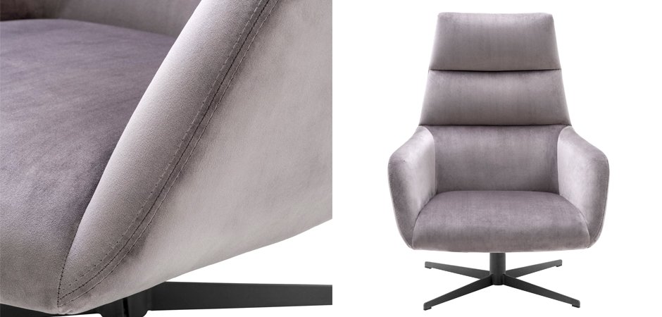 Кресло Eichholtz Swivel Chair & Ottoman Nautilus Кресло Eichholtz Swivel Chair & Ottoman Nautilus - Loft-Concept в Орле