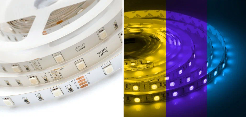 Светодиодная лента 7,2W/m 30LED/m 5050SMD разноцветная 5M Светодиодная лента 7,2W/m 30LED/m 5050SMD разноцветная 5M - Loft-Concept в Орле