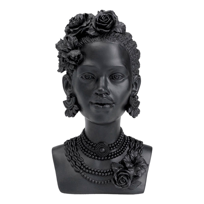 Статуэтка Victoria African Woman Черный Статуэтка Victoria African Woman Черный в Орле | Loft Concept