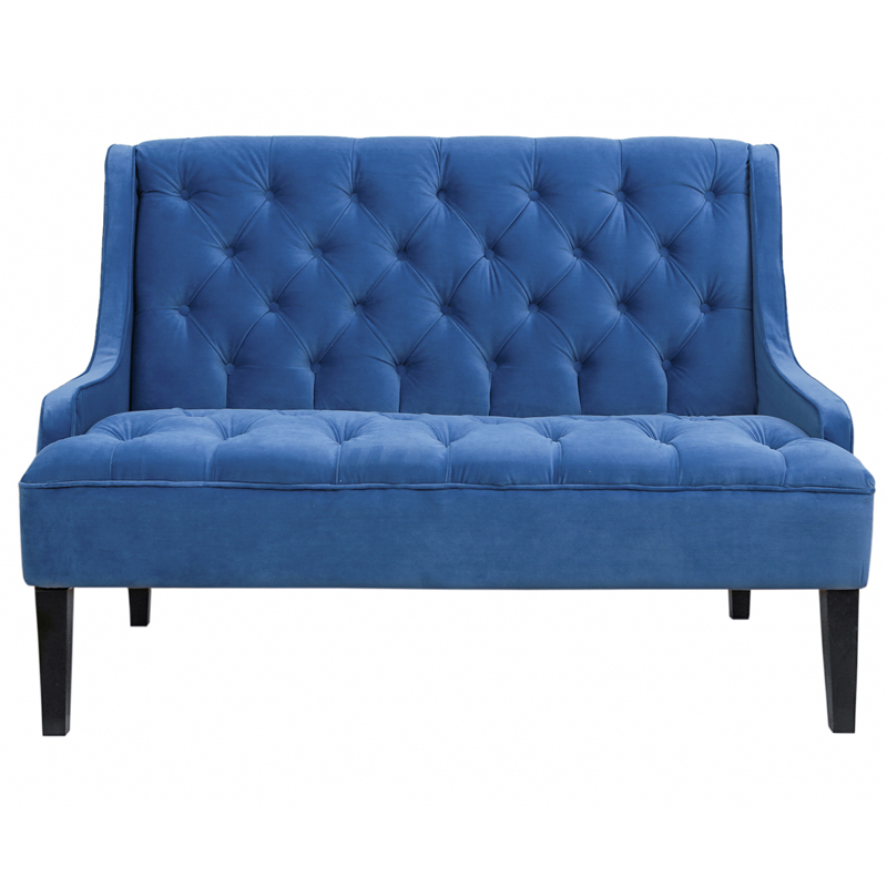 Диван Folket Sofa velour blue Синий Диван Folket Sofa velour blue Синий в Орле | Loft Concept