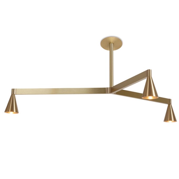 Люстра Austere Ceiling Light Латунь Люстра Austere Ceiling Light Латунь в Орле | Loft Concept