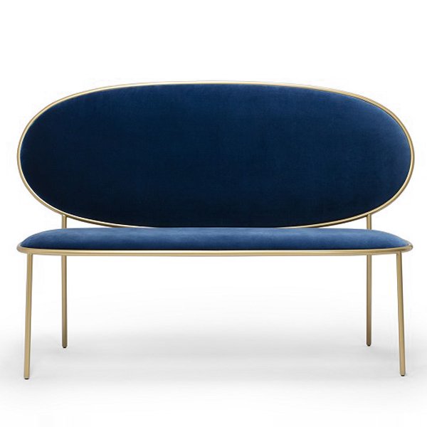 Диван STAY BENCH BY NIKA ZUPANC Золотой Диван STAY BENCH BY NIKA ZUPANC Золотой в Орле | Loft Concept