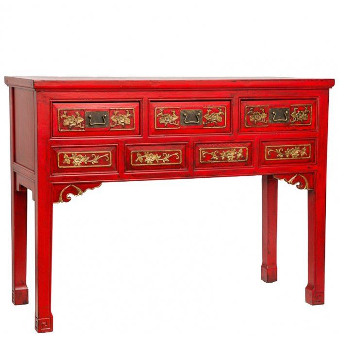 Консоль Imperior Red Красный Консоль Imperior Red Красный в Орле | Loft Concept