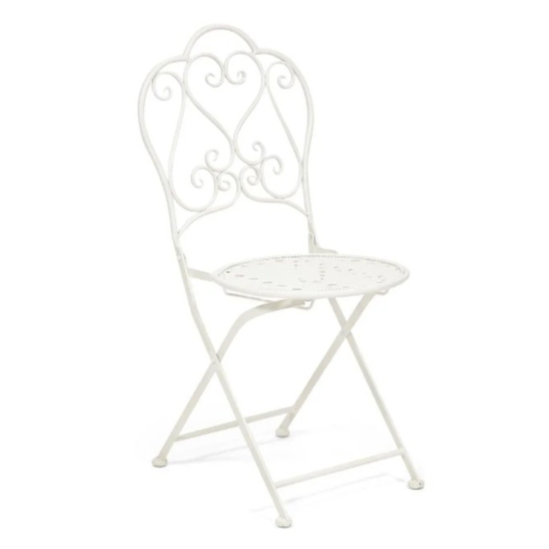 Стул Forged Patterns Love White Белый Стул Forged Patterns Love White Белый в Орле | Loft Concept