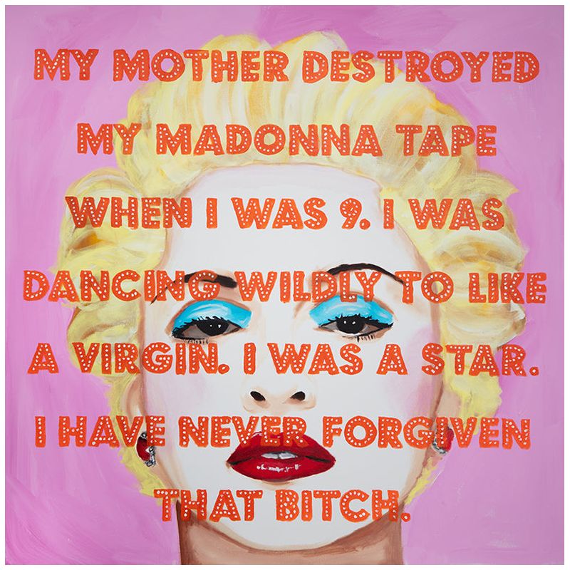 Картина Madonna Tape Мульти Картина Madonna Tape Мульти в Орле | Loft Concept