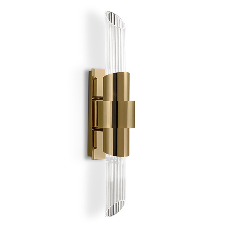 Бра Tycho Small Wall Light from Covet Paris Глянцевое золото Прозрачное Стекло Бра Tycho Small Wall Light from Covet Paris Глянцевое золото Прозрачное Стекло в Орле | Loft Concept
