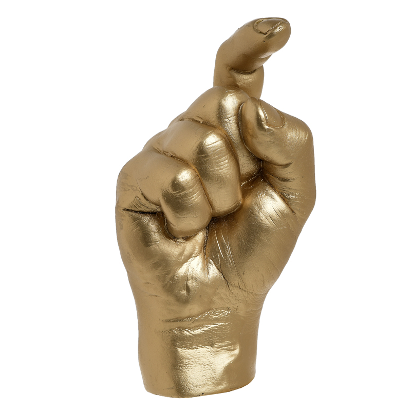 Статуэтка Golden Hand Золотой Статуэтка Golden Hand Золотой в Орле | Loft Concept