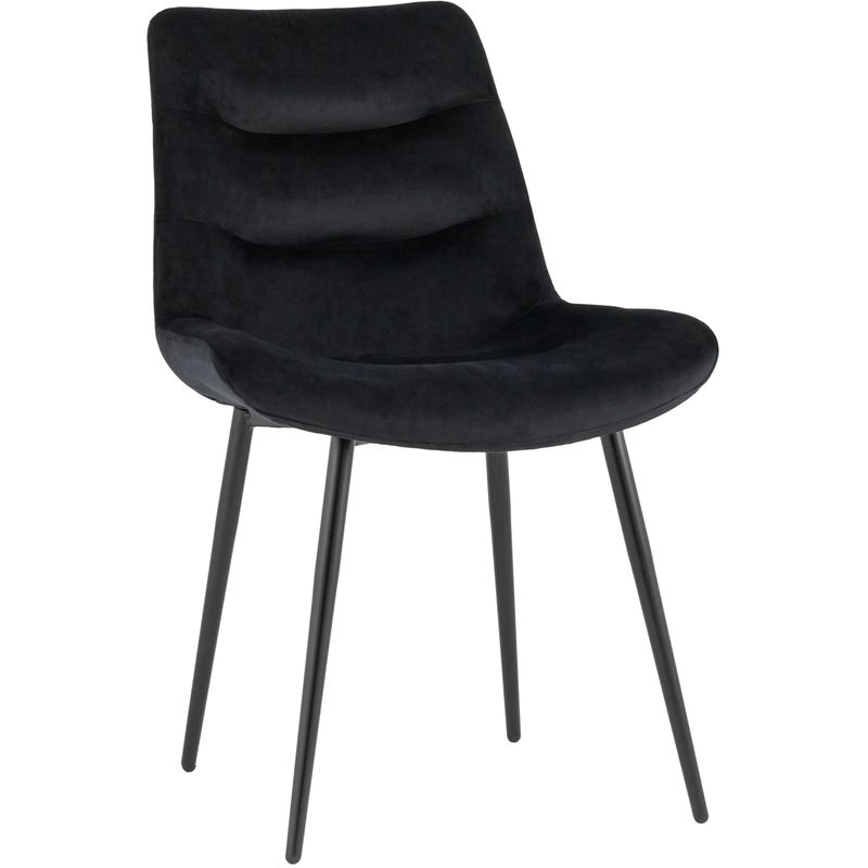 Стул Austin Chair Черный Велюр Черный Стул Austin Chair Черный Велюр Черный в Орле | Loft Concept