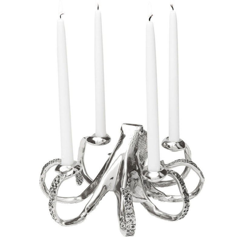 Подсвечник Chrome Octopus Хром в Орле | Loft Concept 