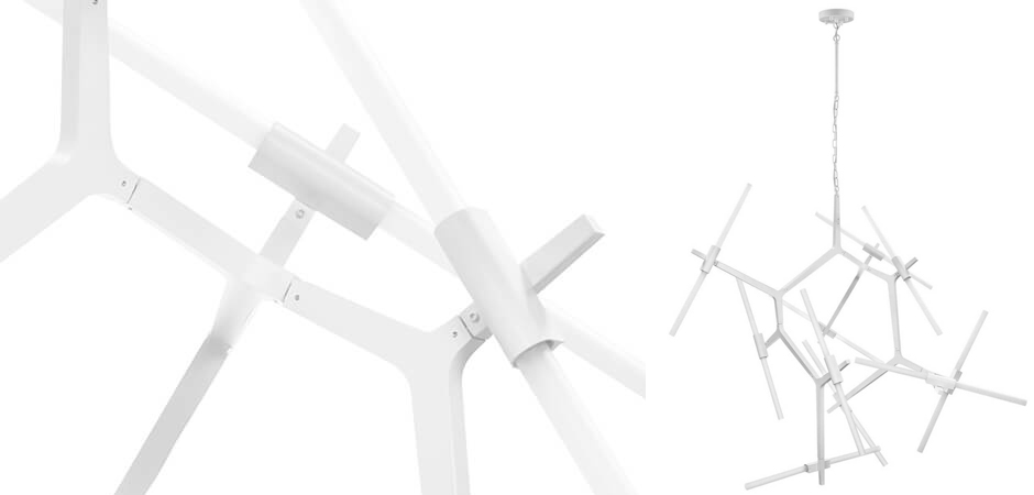Люстра Агнес Chandelier White 20 Люстра Агнес Chandelier White 20 - Loft-Concept в Орле