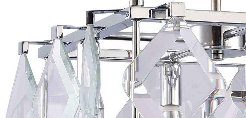 Люстра Glass Rhombus Lighting square Люстра Glass Rhombus Lighting square - Loft-Concept в Орле
