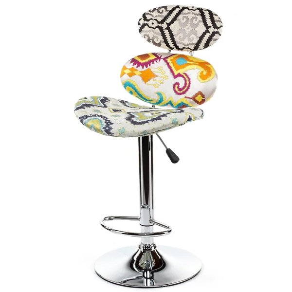 Барный стул Ikat Bar Stool Мульти Хром в Орле | Loft Concept 