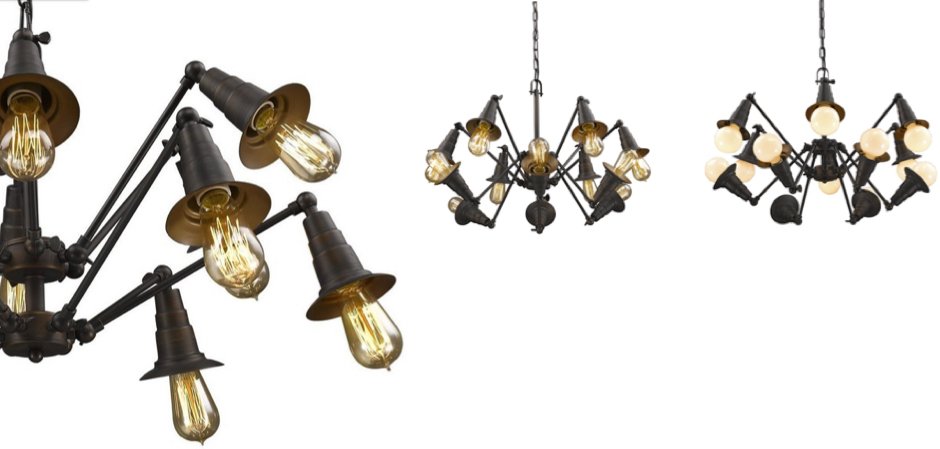 Люстра Loft Spider Chandelier 12 Люстра Loft Spider Chandelier 12 - Loft-Concept в Орле