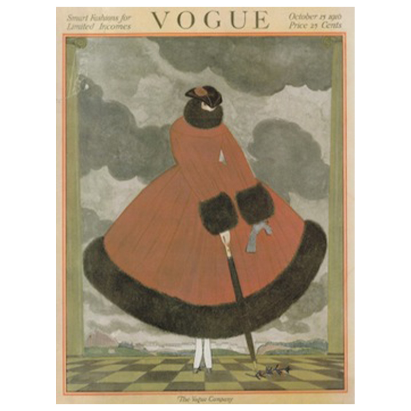Постер Vogue Cover 1916 October Постер Vogue Cover 1916 October в Орле | Loft Concept