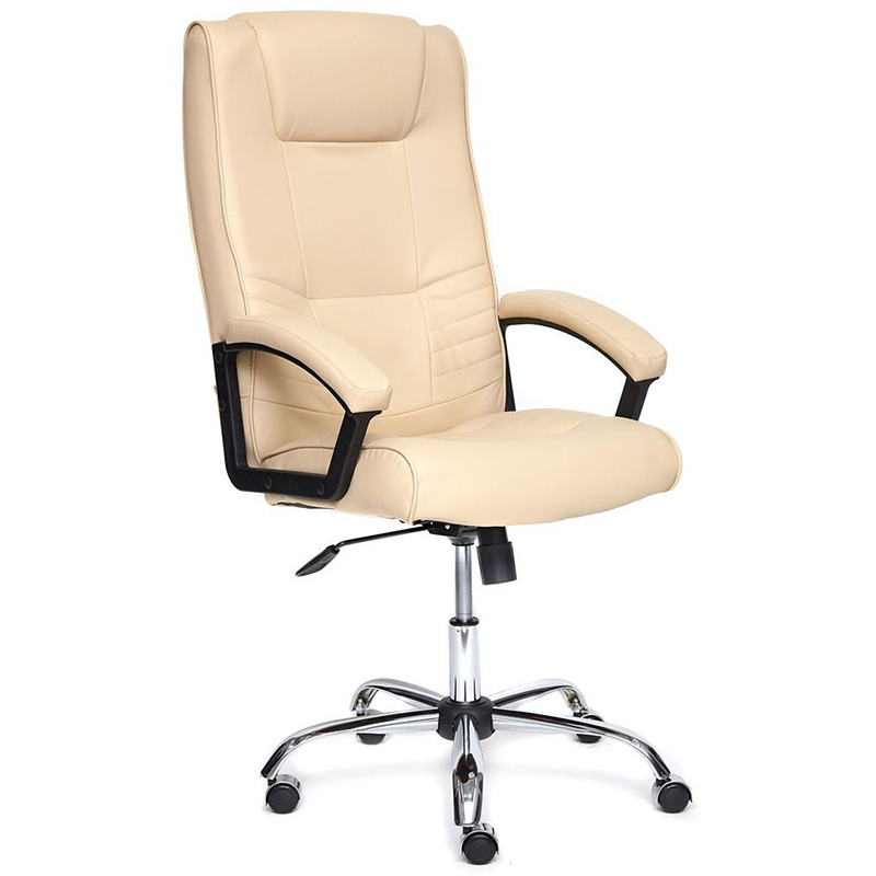 Кресло Gabriel Eco-Leather chair Бежевый Кресло Gabriel Eco-Leather chair Бежевый в Орле | Loft Concept