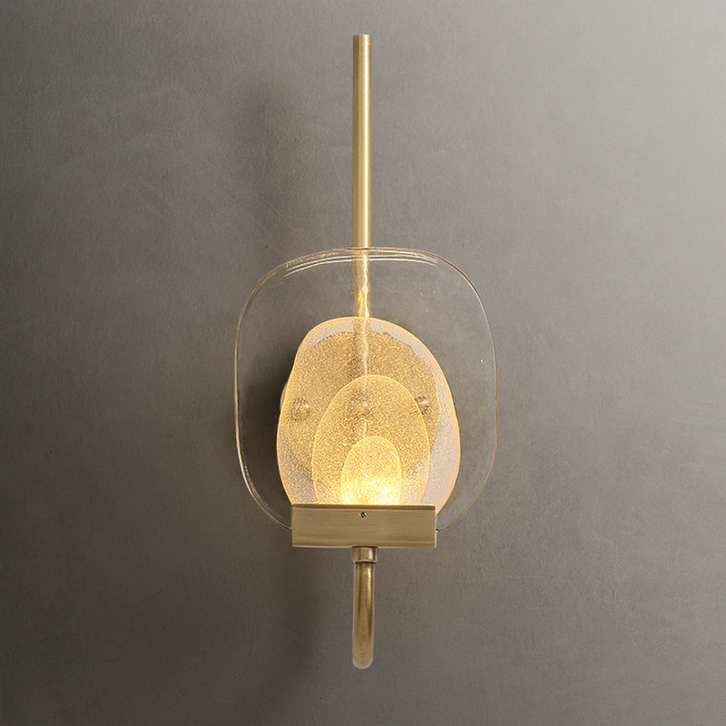 Бра Gold Radiance sconce Латунь Прозрачный Бра Gold Radiance sconce Латунь Прозрачный в Орле | Loft Concept