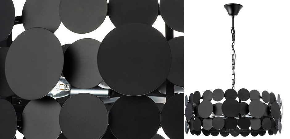 Люстра Black Matte Disk D60 Люстра Black Matte Disk D60 - Loft-Concept в Орле