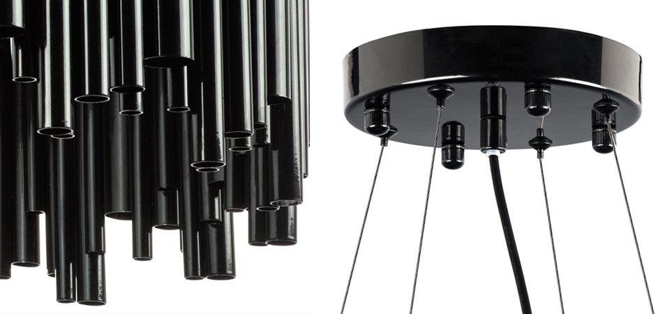 Люстра Delightfull Brubeck Chandelier Black Oval Люстра Delightfull Brubeck Chandelier Black Oval - Loft-Concept в Орле