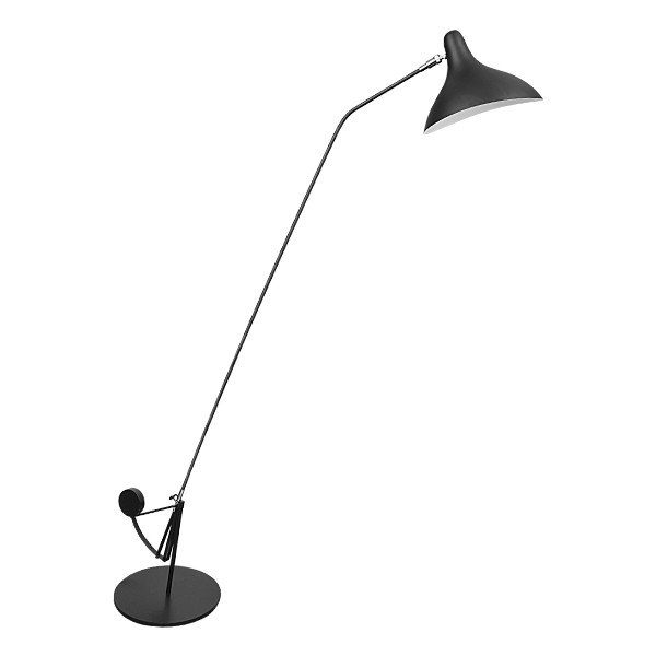 Торшер Lampara Floor Lamp Черный Хром Белый Торшер Lampara Floor Lamp Черный Хром Белый в Орле | Loft Concept