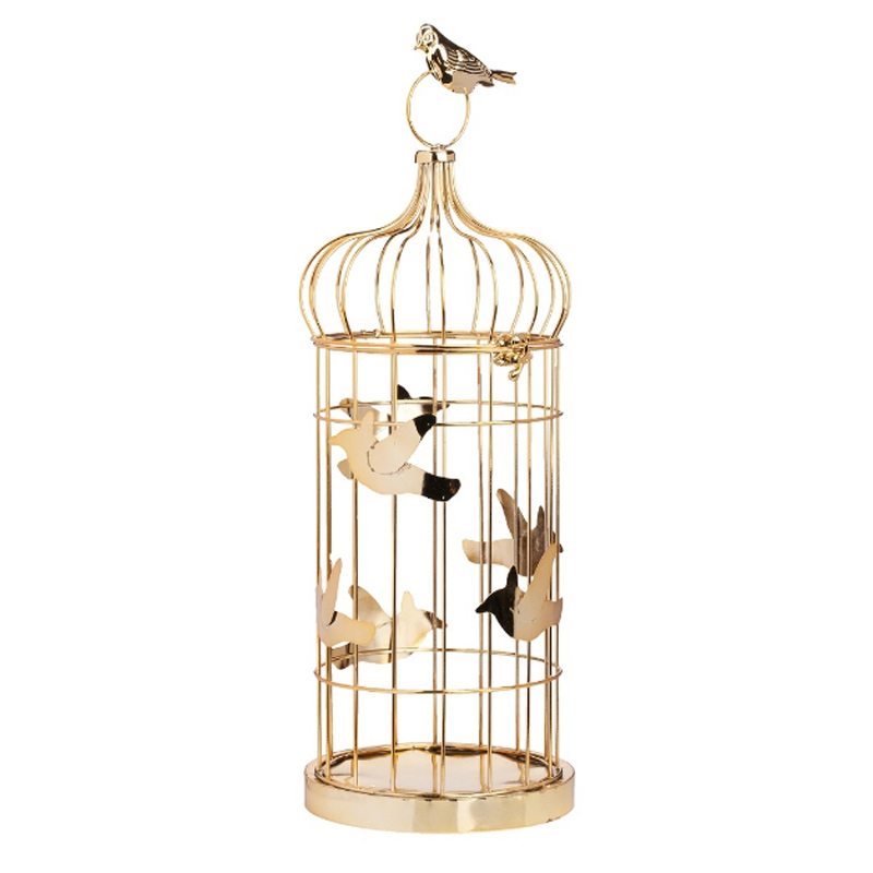 Подсвечник Bird Cage Золотой Подсвечник Bird Cage Золотой в Орле | Loft Concept