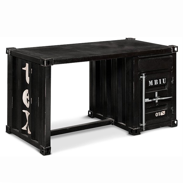Письменный стол Metal Sea Container Desk Черный Коричневый винтаж Красный (Red) Желтый Темно-синий Малахит (зеленый) Письменный стол Metal Sea Container Desk Черный Коричневый винтаж Красный (Red) Желтый Темно-синий Малахит (зеленый) в Орле | Loft Concept