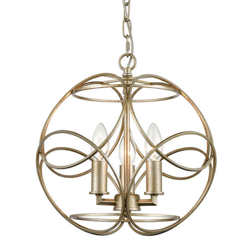 Люстра Wrought Pendant lamp Шампань Винтаж Люстра Wrought Pendant lamp Шампань Винтаж в Орле | Loft Concept