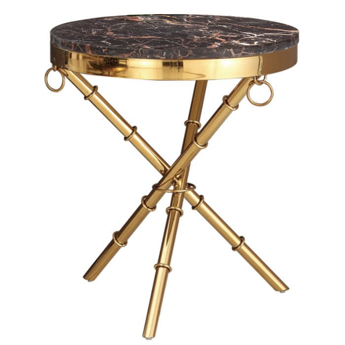 Приставной стол Side Table Omni Золотой Приставной стол Side Table Omni Золотой в Орле | Loft Concept