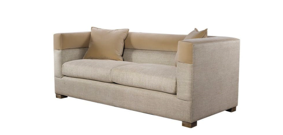 Диван Modena Sofa Linen and Velvet Sofa Диван Modena Sofa Linen and Velvet Sofa - Loft-Concept в Орле