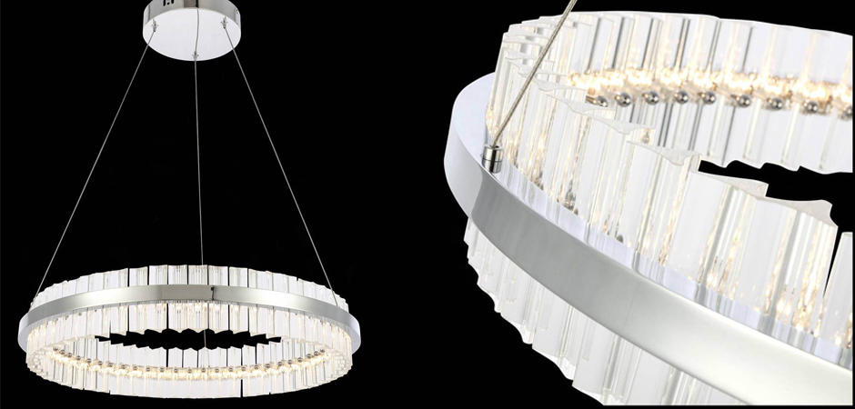Люстра Ring Horizontal Chrome Люстра Ring Horizontal Chrome - Loft-Concept в Орле