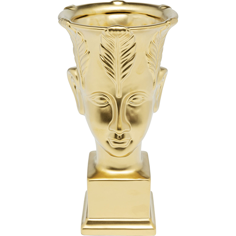 Ваза Golden Face Vase 31 Золотой Ваза Golden Face Vase 31 Золотой в Орле | Loft Concept