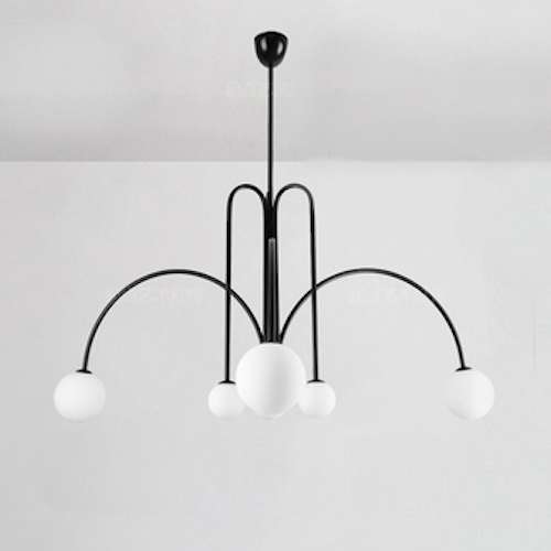 Люстра Fontana Amorosa Gran Finale Black Черный Белый Люстра Fontana Amorosa Gran Finale Black Черный Белый в Орле | Loft Concept