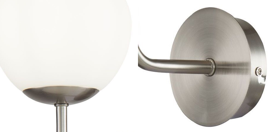 Бра Tiepolo Ball Sconces nickel Бра Tiepolo Ball Sconces nickel - Loft-Concept в Орле