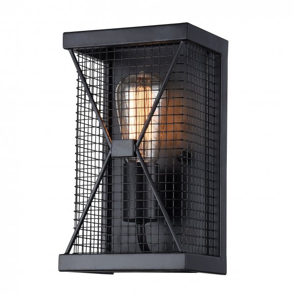Бра Mosquitoes Caster Bra Square Черный в Орле | Loft Concept 