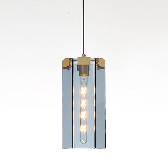 Человек из стали Gray Glass Pendant Lamp Золотой Прозрачное Стекло Человек из стали Gray Glass Pendant Lamp Золотой Прозрачное Стекло в Орле | Loft Concept