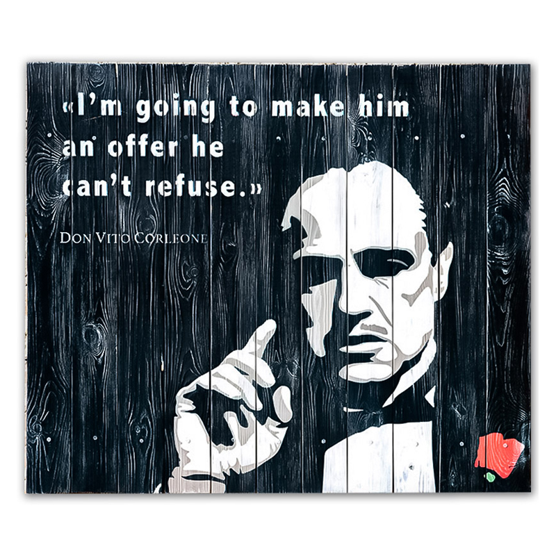 Постер Крёстный Отец Don Vito Corleone Постер Крёстный Отец Don Vito Corleone в Орле | Loft Concept