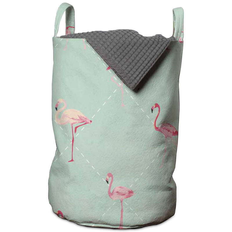 Корзина Flamingo Rhombus Basket Голубой пастельный Розовый пастельный Корзина Flamingo Rhombus Basket Голубой пастельный Розовый пастельный в Орле | Loft Concept